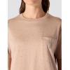 Carhartt Women’s Loose Fit Heavyweight Short-Sleeve Pocket T-Shirt(Light Taupe Nep)
