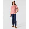 Carhartt Women’s Loose Fit Heavyweight Short-Sleeve Pocket T-Shirt(Rose Tint Heather)