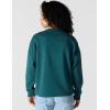 Carhartt Women’s Loose Fit Midweight Graphic Sweatshirt(Greenstone)