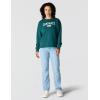 Carhartt Women’s Loose Fit Midweight Graphic Sweatshirt(Greenstone)