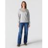 Carhartt Women’s Loose Fit Midweight Graphic Sweatshirt(Heather Gray)
