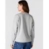 Carhartt Women’s Loose Fit Midweight Graphic Sweatshirt(Heather Gray)