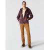 Carhartt Women’s Loose Fit Washed Duck Sherpa Lined Jacket(Blackberry)
