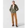 Carhartt Women’s Loose Fit Washed Duck Sherpa Lined Jacket(Olive Green)