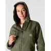 Carhartt Women’s Loose Fit Washed Duck Sherpa Lined Jacket(Olive Green)