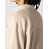 Carhartt Women’s Oversized-fit Heavyweight Waffle Knit Shirt(Oat Milk)