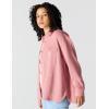Carhartt Women’s Oversized-fit Heavyweight Waffle Knit Shirt(Rose Tint)