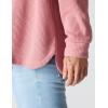 Carhartt Women’s Oversized-fit Heavyweight Waffle Knit Shirt(Rose Tint)
