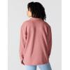 Carhartt Women’s Oversized-fit Heavyweight Waffle Knit Shirt(Rose Tint)