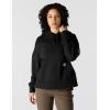 Carhartt Women’s Oversized-fit Midweight Hooded Heart Graphic Sweatshirt(Black)