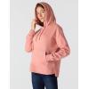 Carhartt Women’s Oversized-fit Midweight Hooded Heart Graphic Sweatshirt(Rose Tint)