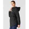 Carhartt Women’s Rain Defender Relaxed Fit Lightweight Coat(Black)