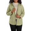 Carhartt Women’s Rain Defender Relaxed Fit Lightweight Coat(Dried Clay)