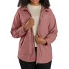 Carhartt Women’s Rain Defender Relaxed Fit Lightweight Coat(Rose Tint)