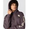 Carhartt Women’s Relaxed Fit Midweight Logo Sleeve Graphic Sweatshirt(Blackberry Heather)