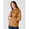 Carhartt Women’s Relaxed Fit Midweight Logo Sleeve Graphic Sweatshirt(Carhartt Brown)
