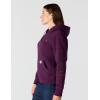 Carhartt Women’s Relaxed Fit Midweight Logo Sleeve Graphic Sweatshirt(Eggplant)