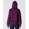 Carhartt Women’s Relaxed Fit Midweight Logo Sleeve Graphic Sweatshirt(Eggplant)