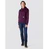 Carhartt Women’s Relaxed Fit Midweight Logo Sleeve Graphic Sweatshirt(Eggplant)