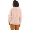 Carhartt Women’s Relaxed Fit Midweight Logo Sleeve Graphic Sweatshirt(Georgia Peach)