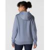 Carhartt Women’s Relaxed Fit Midweight Logo Sleeve Graphic Sweatshirt(Light Faded Navy Heather/Light Taupe Hea)