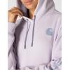 Carhartt Women’s Relaxed Fit Midweight Logo Sleeve Graphic Sweatshirt(Mica/Wisteria)