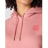 Carhartt Women’s Relaxed Fit Midweight Logo Sleeve Graphic Sweatshirt(Rose Tint Heather)