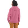 Carhartt Women’s Relaxed Fit Midweight Logo Sleeve Graphic Sweatshirt(Woodrose)