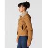 Carhartt Women’s Rugged Flex® Loose Fit Canvas Sherpa-Lined Jacket(Carhartt Brown)