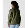 Carhartt Women’s TENCEL Fiber Series Relaxed Fit Half-Zip Sweatshirt(Dusty Olive)