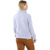 Carhartt Women’s TENCEL Fiber Series Relaxed Fit Half-Zip Sweatshirt(Fresh Lavender)