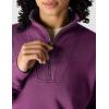 Carhartt Women’s TENCEL Fiber Series Relaxed Fit Half-Zip Sweatshirt(Gooseberry)