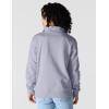 Carhartt Women’s TENCEL Fiber Series Relaxed Fit Half-Zip Sweatshirt(Mica)