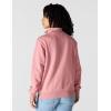 Carhartt Women’s TENCEL Fiber Series Relaxed Fit Half-Zip Sweatshirt(Rose Tint)