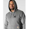 Carhartt mens Force Relaxed Fit Lightweight Logo Graphic Sweatshirt(Asphalt Heather)