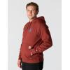 Carhartt mens Force Relaxed Fit Lightweight Logo Graphic Sweatshirt(Dark Spice Red)