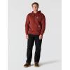 Carhartt mens Force Relaxed Fit Lightweight Logo Graphic Sweatshirt(Dark Spice Red)