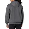 Carhartt mens Rain Defender Loose Fit Heavyweight Quarter-zip Sweatshirt(Carbon Heather)
