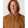 Carhartt mens Rain Defender Loose Fit Heavyweight Quarter-zip Sweatshirt(Carhartt Brown)