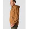 Carhartt mens Rain Defender Loose Fit Heavyweight Quarter-zip Sweatshirt(Carhartt Brown)