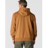 Carhartt mens Rain Defender Loose Fit Heavyweight Quarter-zip Sweatshirt(Carhartt Brown)