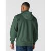 Carhartt mens Rain Defender Loose Fit Heavyweight Quarter-zip Sweatshirt(Forestry Green)