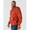 Carhartt mens Rain Defender Loose Fit Heavyweight Quarter-zip Sweatshirt(Spice Red)