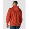 Carhartt mens Rain Defender Loose Fit Heavyweight Quarter-zip Sweatshirt(Spice Red)