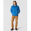 Carhartt mens Rain Defender Loose Fit Heavyweight Sweatshirt(Dark Horizon Blue)