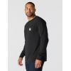 Carhartt mens Relaxed Fit Heavyweight Long-sleeve Pocket C Graphic T-shirt(Black)