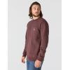 Carhartt mens Relaxed Fit Midweight Garment Dye French Terry Crewneck Pocket Sweatshirt(Dark Sepia)