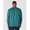 Carhartt mens Relaxed Fit Midweight Garment Dye French Terry Crewneck Pocket Sweatshirt(Greenstone)