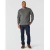 Carhartt mens Relaxed Fit Midweight Garment Dye French Terry Crewneck Pocket Sweatshirt(Shadow)