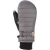 Carhartt womens Quilts Insulated Mitten(Charcoal)